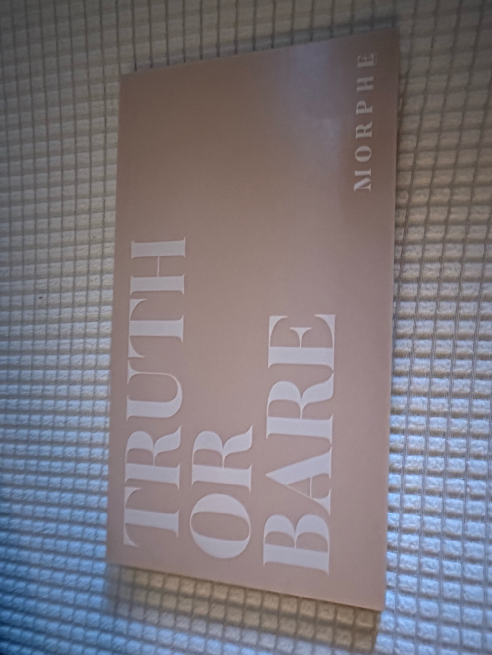 Morphe Truth or Bare Eyeshadow Palette. Like new!